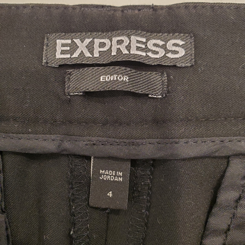 Express Editor Cropped Pant Size 4 - image 2